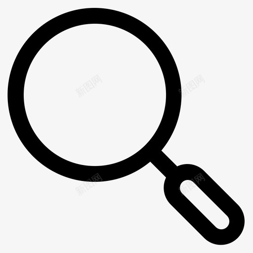 搜索输入查找svg_新图网 https://ixintu.com 搜索 输入 查找 放大镜 缩放