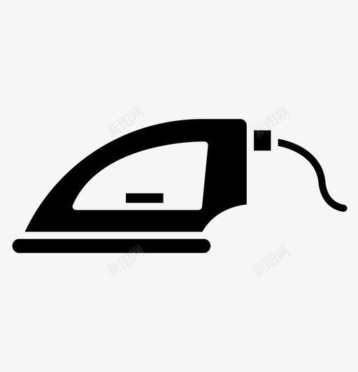 熨斗电熨斗扁铁svg_新图网 https://ixintu.com 熨斗 电熨斗 扁铁 家用 雕文