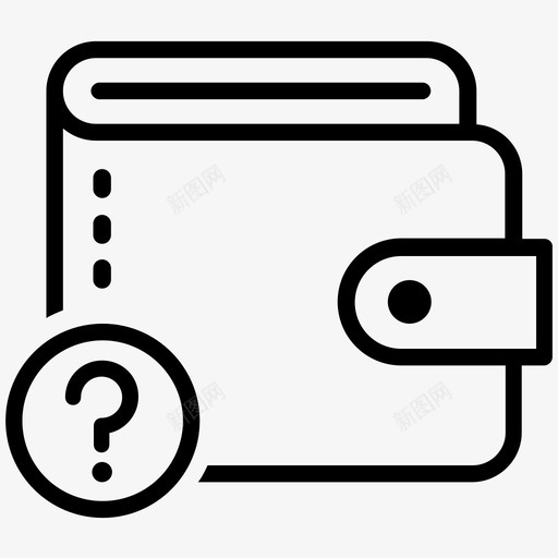 钱包预算现金钱包svg_新图网 https://ixintu.com 钱包 预算 现金 问题 财务 帮助 购物 设置
