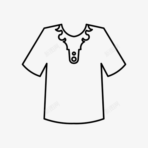 衣服连衣裙时装svg_新图网 https://ixintu.com 衣服 连衣裙 时装 衬衫 款式 穿着