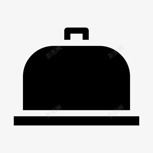 带盖食品托盘晚餐午餐svg_新图网 https://ixintu.com 食品 托盘 晚餐 带盖 盘带 午餐 酒店 填充