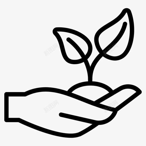 幼树生长植物种植svg_新图网 https://ixintu.com 幼树 生长 植物 种植 苗木 户外 自然