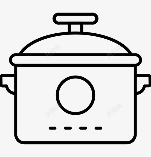 炊具火锅家居用品svg_新图网 https://ixintu.com 炊具 火锅 家居用品