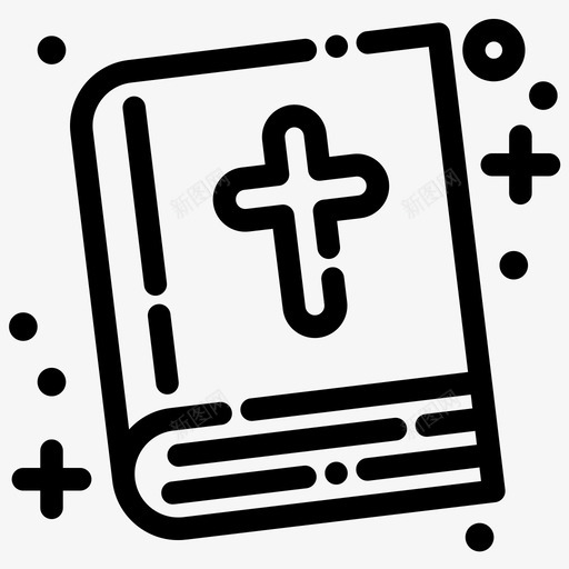 圣经基督教神圣svg_新图网 https://ixintu.com 基督教 圣经 神圣 宗教 闪耀 复活节