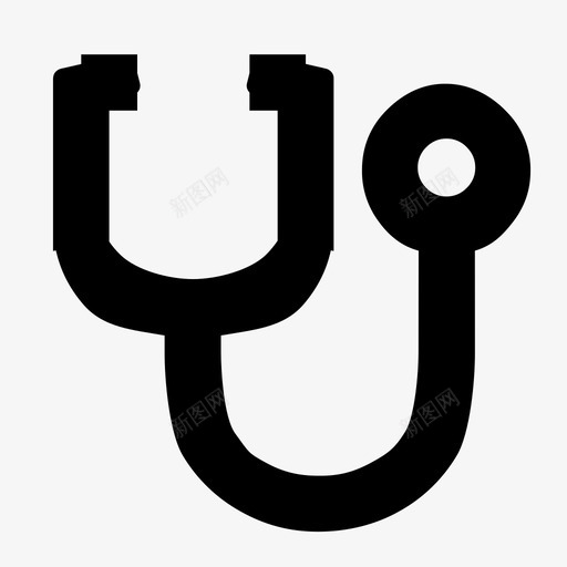 信息采集svg_新图网 https://ixintu.com 信息 采集 听诊器 医疗 线性 扁平 单色 简约 精美 可爱 商务