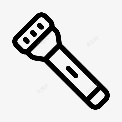 手电筒营地童子军svg_新图网 https://ixintu.com 童子军 手电筒 营地 工具