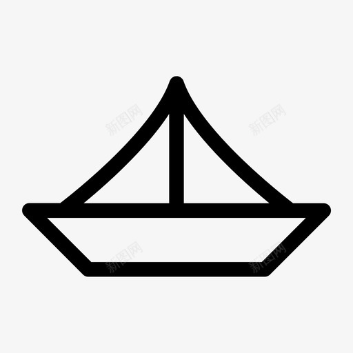 船游轮船上svg_新图网 https://ixintu.com 船游 轮船 船上 上船 夏天 轮廓