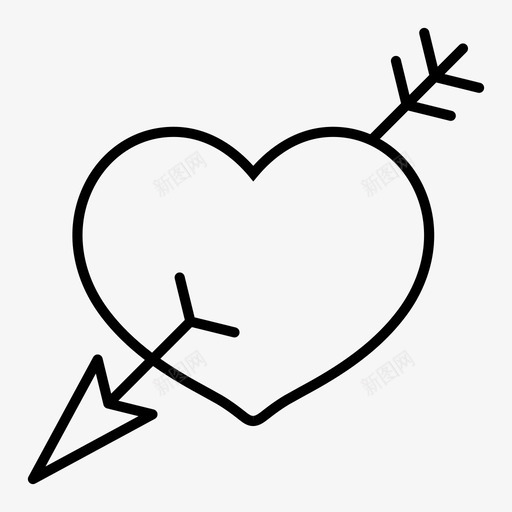 心丘比特感觉友谊svg_新图网 https://ixintu.com 丘比特 情人节 感觉 友谊 爱情