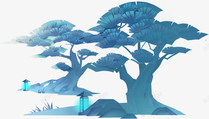 tree881502飘浮png免抠素材_新图网 https://ixintu.com 飘浮