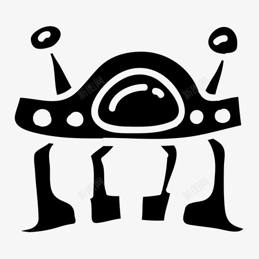 太空船科幻不明飞行物svg_新图网 https://ixintu.com 太空船 不明飞行物 科幻 固体
