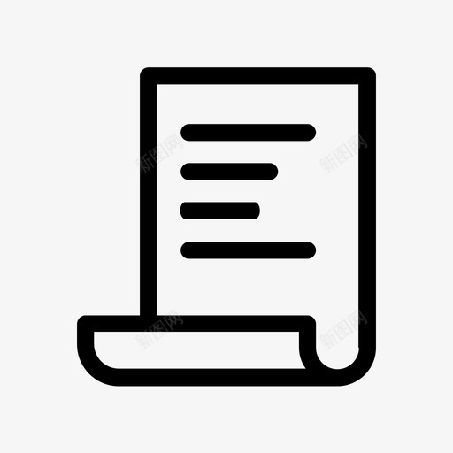 纸张文件元素svg_新图网 https://ixintu.com 文件 纸张 元素 注释