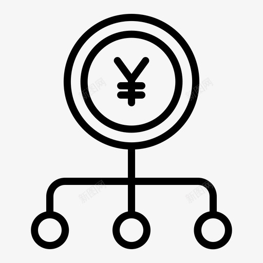日元硬币流通svg_新图网 https://ixintu.com 日元 硬币 流通 链接 管理 货币