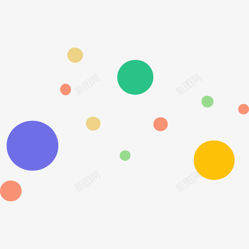 散点图双色svg_新图网 https://ixintu.com 散点图 双色
