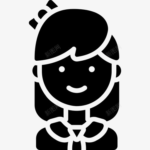 女孩时尚女性svg_新图网 https://ixintu.com 女孩 时尚 女性 性别 别人 女人 学校 用品