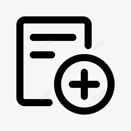 事件新增svg_新图网 https://ixintu.com 事件 新增