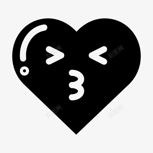 心情感吻svg_新图网 https://ixintu.com 心情 情感 爱爱 浪漫 笑脸 充满