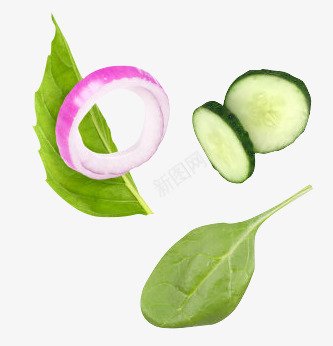 黄瓜片洋葱圈蔬菜豆制品png免抠素材_新图网 https://ixintu.com 黄瓜片 瓜片 洋葱 蔬菜 豆制品
