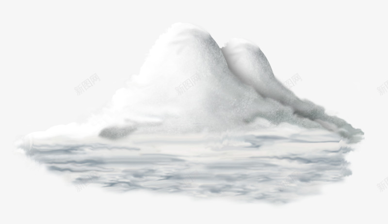 雪材质光效png免抠素材_新图网 https://ixintu.com 材质 光效