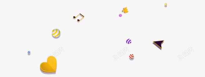 手绘彩色矢量几何体漂浮图png免抠素材_新图网 https://ixintu.com 金色 桃形 爱心 音符 矢量 彩色 球体 立体球 手绘 几何 漂浮图