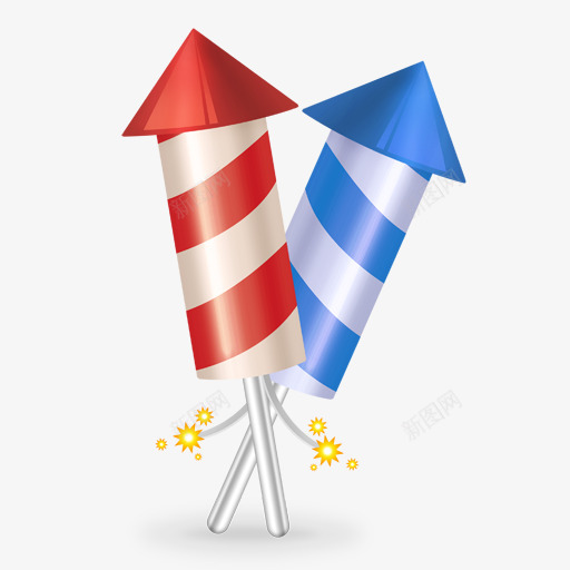 鞭炮图标iconcom卡通png免抠素材_新图网 https://ixintu.com 鞭炮 图标 卡通