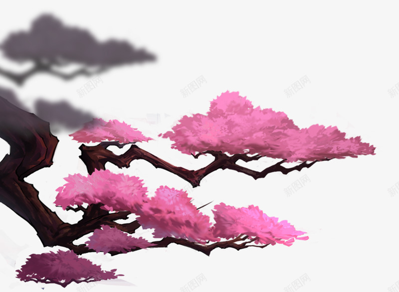 tree手绘树枝png免抠素材_新图网 https://ixintu.com 手绘 树枝