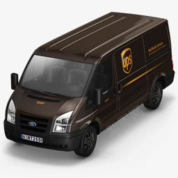 upsfront快递汽车png免抠素材_新图网 https://ixintu.com 快递 汽车