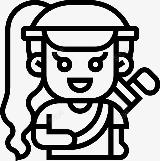 高尔夫活动球员svg_新图网 https://ixintu.com 高尔夫 活动 球员 职业 娱乐 运动 女性 标志