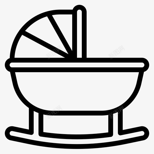 克里普宝贝床svg_新图网 https://ixintu.com 克里 里普 宝贝 睡觉 蹒跚 学步 孩子