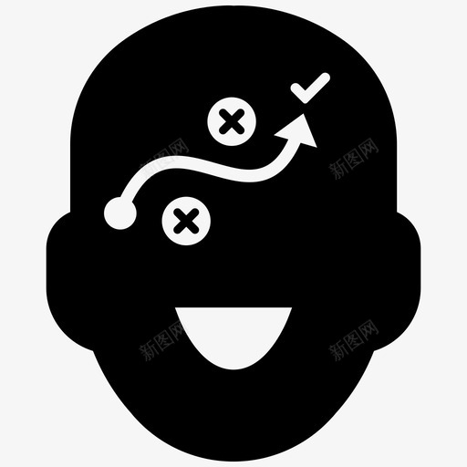 战略思维头脑计划svg_新图网 https://ixintu.com 战略 思维 头脑 计划 解决方案 商业 营销