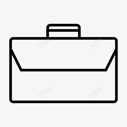 公文包书包办公用品svg_新图网 https://ixintu.com 办公用品 书包 公文包