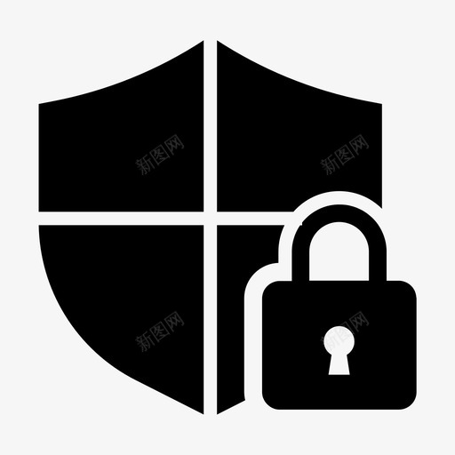 安全访问锁安全svg_新图网 https://ixintu.com 安全 访问