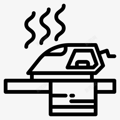 熨斗电器电svg_新图网 https://ixintu.com 熨斗 电器 熨烫 洗衣 人工