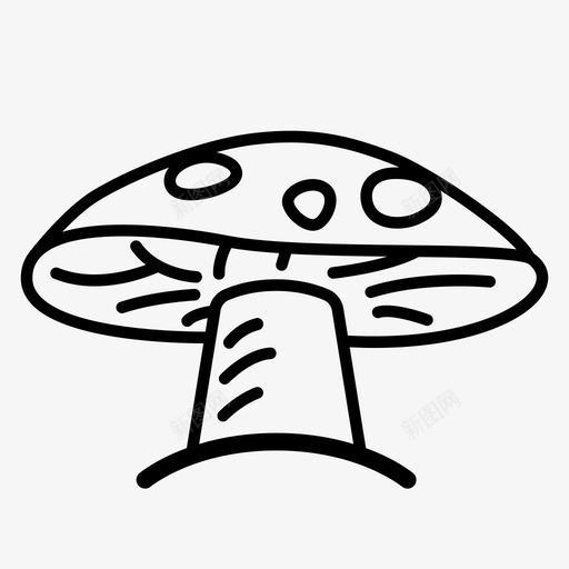 蘑菇真菌王国svg_新图网 https://ixintu.com 蘑菇 真菌 王国 酵母