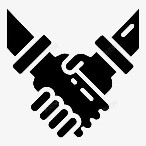握手交易会面svg_新图网 https://ixintu.com 握手 交易 交易会 会面 合作 流行 行的 铭文