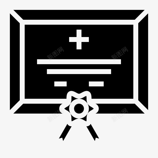 证书学位学历svg_新图网 https://ixintu.com 证书 学位 学历 毕业 医学