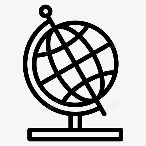 地球仪化学教育svg_新图网 https://ixintu.com 地球仪 化学 教育 教育学 学校 科学