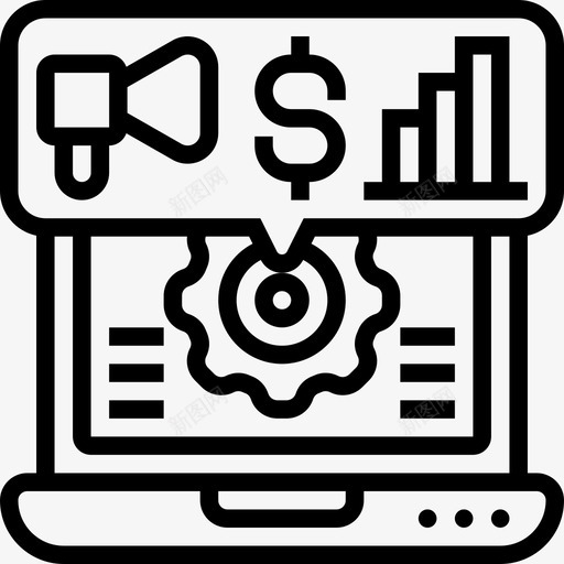 营销工具互联网笔记本电脑svg_新图网 https://ixintu.com 营销 工具 互联网 笔记本 电脑 促销 现代 业务