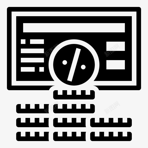 债券利息金融投资svg_新图网 https://ixintu.com 债券 利息 金融投资 利润 被动 收益 雕文