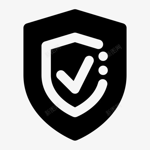 安全复选标记保护svg_新图网 https://ixintu.com 安全 保护 复选 标记 屏蔽 计算机 图示