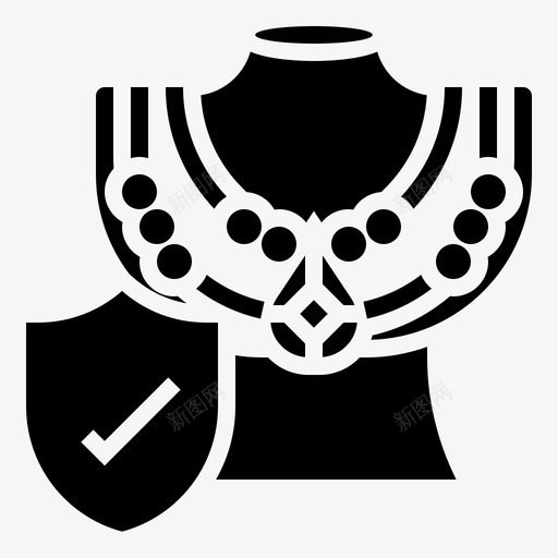 珠宝保险钻石保护svg_新图网 https://ixintu.com 保险 珠宝 钻石 保护 安全 雕文