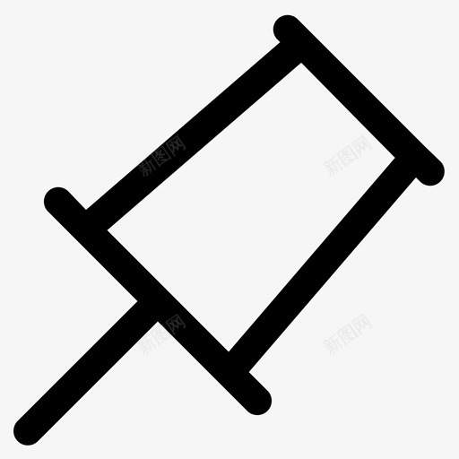 别针标志符号svg_新图网 https://ixintu.com 标志 别针 标志符 符号 按钮 必备