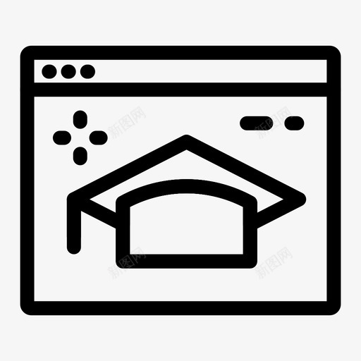 网站教育学习svg_新图网 https://ixintu.com 网站 教育 教育学 学习 在线 学校教育 科学