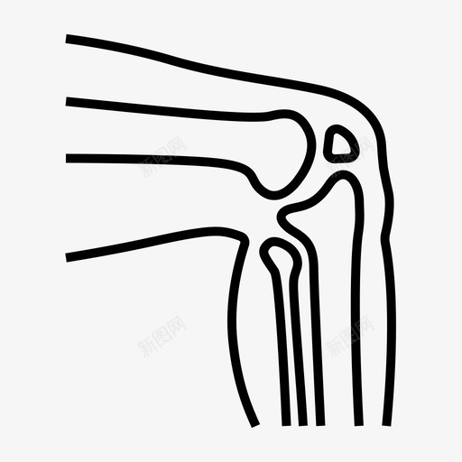膝关节骨医学svg_新图网 https://ixintu.com 膝关节 医学 骨科 医学专家