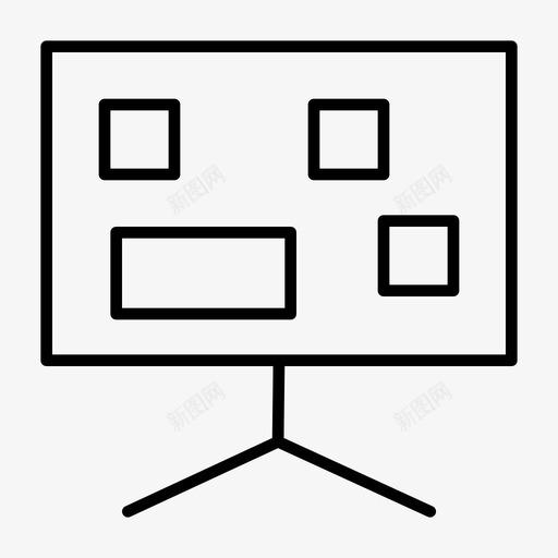 公告板公告通知svg_新图网 https://ixintu.com 公告板 公告通知 出版物 教育