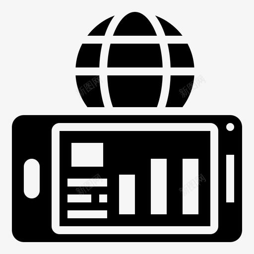 商业新闻分析报告svg_新图网 https://ixintu.com 商业 新闻 分析报告 更新 标志