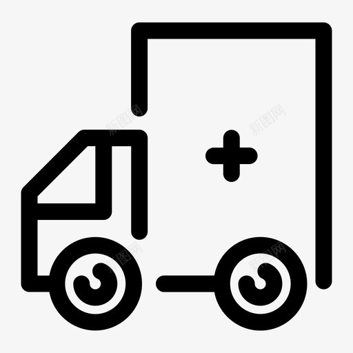 救护车汽车卫生svg_新图网 https://ixintu.com 救护车 汽车 卫生 医院 医疗