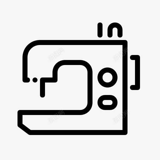 缝纫机工艺电子商务svg_新图网 https://ixintu.com 缝纫机 电子商务 产品 工艺 购物