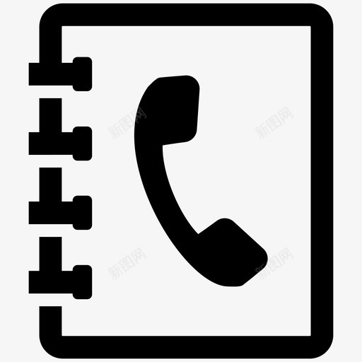 电话簿地址簿联系人簿svg_新图网 https://ixintu.com 电话簿 联系人 地址簿 联系 我们 办公室