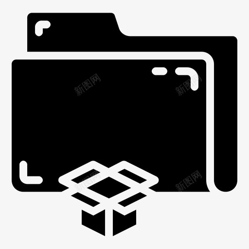 dropbox文件夹目录文件夹图示符svg_新图网 https://ixintu.com 文件夹 目录 图示