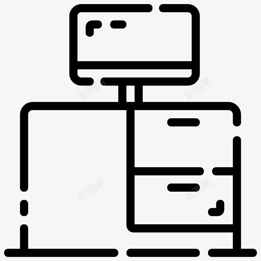 办公桌办公室桌子svg_新图网 https://ixintu.com 办公桌 办公室 桌子 工作 商务 财务 概述 第卷